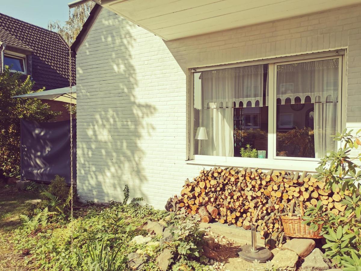 "Maison Blanche" - Das Gemuetliche Garten-Apartment Zwischen Koeln Und Duesseldorf Grevenbroich Buitenkant foto